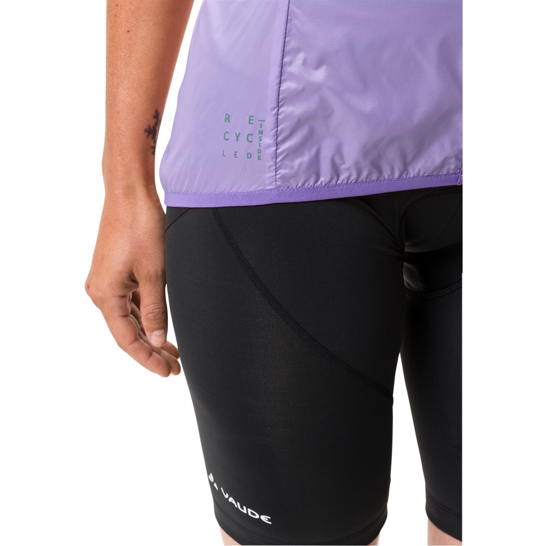 Vaude Pantalones Impermeables Mujer - Yaras Rain Zip III - negro