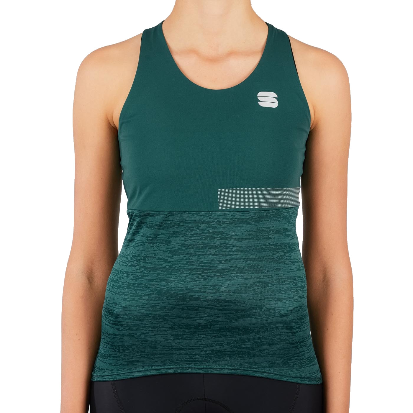 Спортивный женский велосипедный топ Giara - M - sea moss