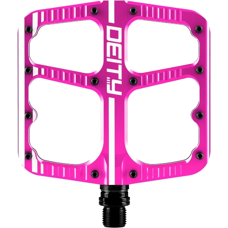 Deity Components Flat Trak Pedals - pink | BIKE24
