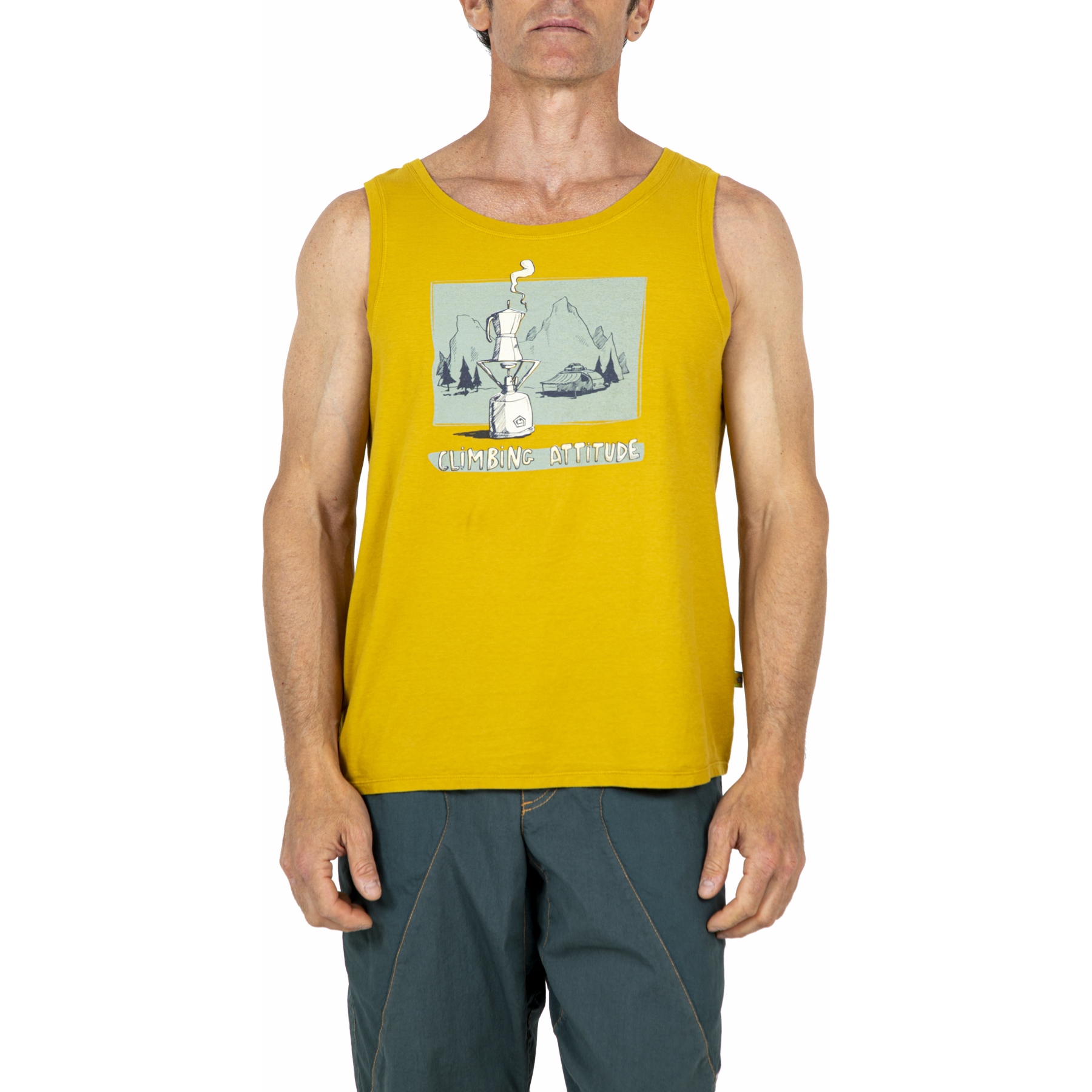 Produktbild von E9 1Caffe Tanktop Herren - Grape