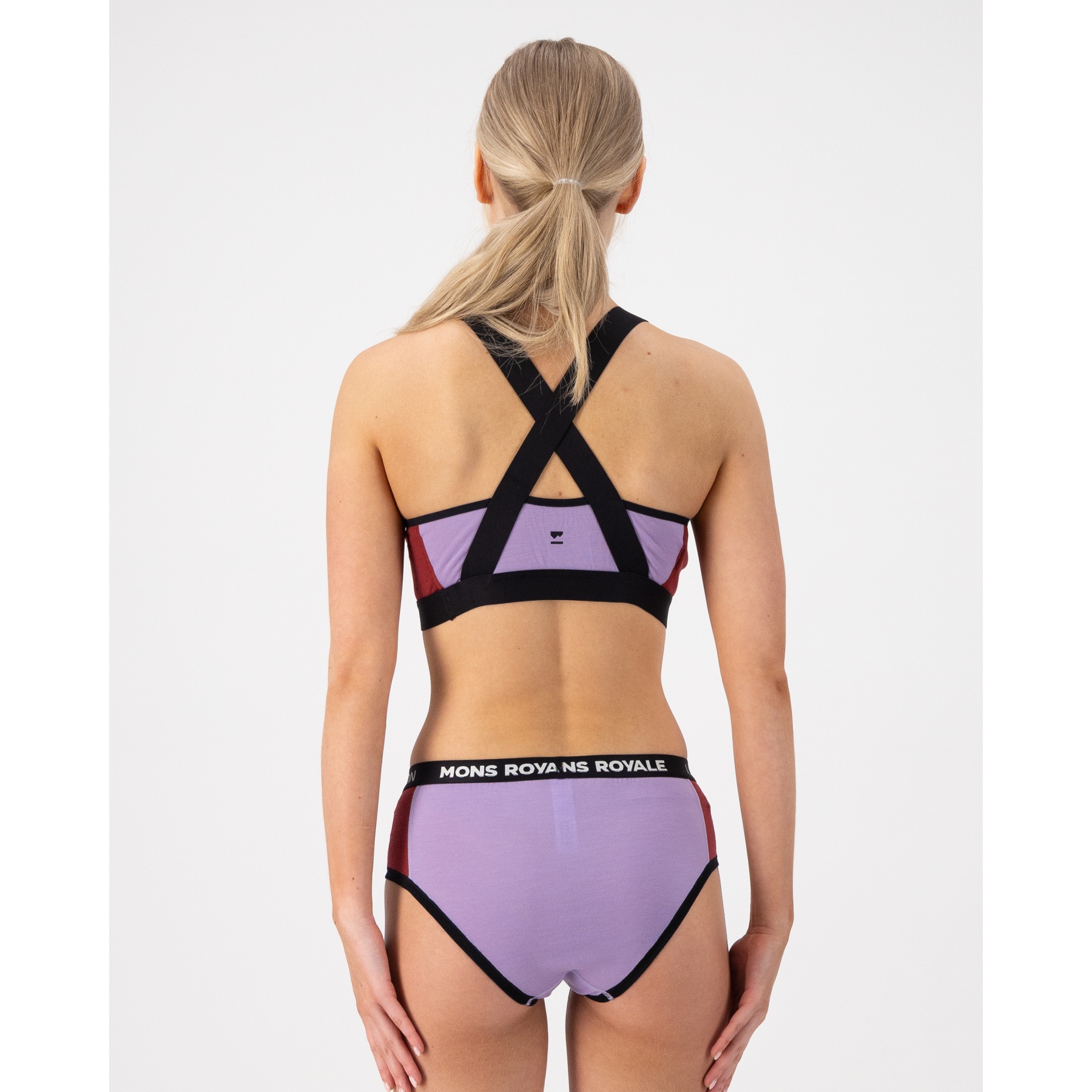 Mons Royale Stella X Back Bra Women lupin cherry BIKE24