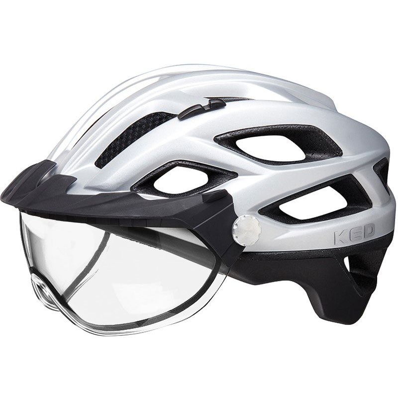 Productfoto van KED Covis Lite Helmet - silver black matt