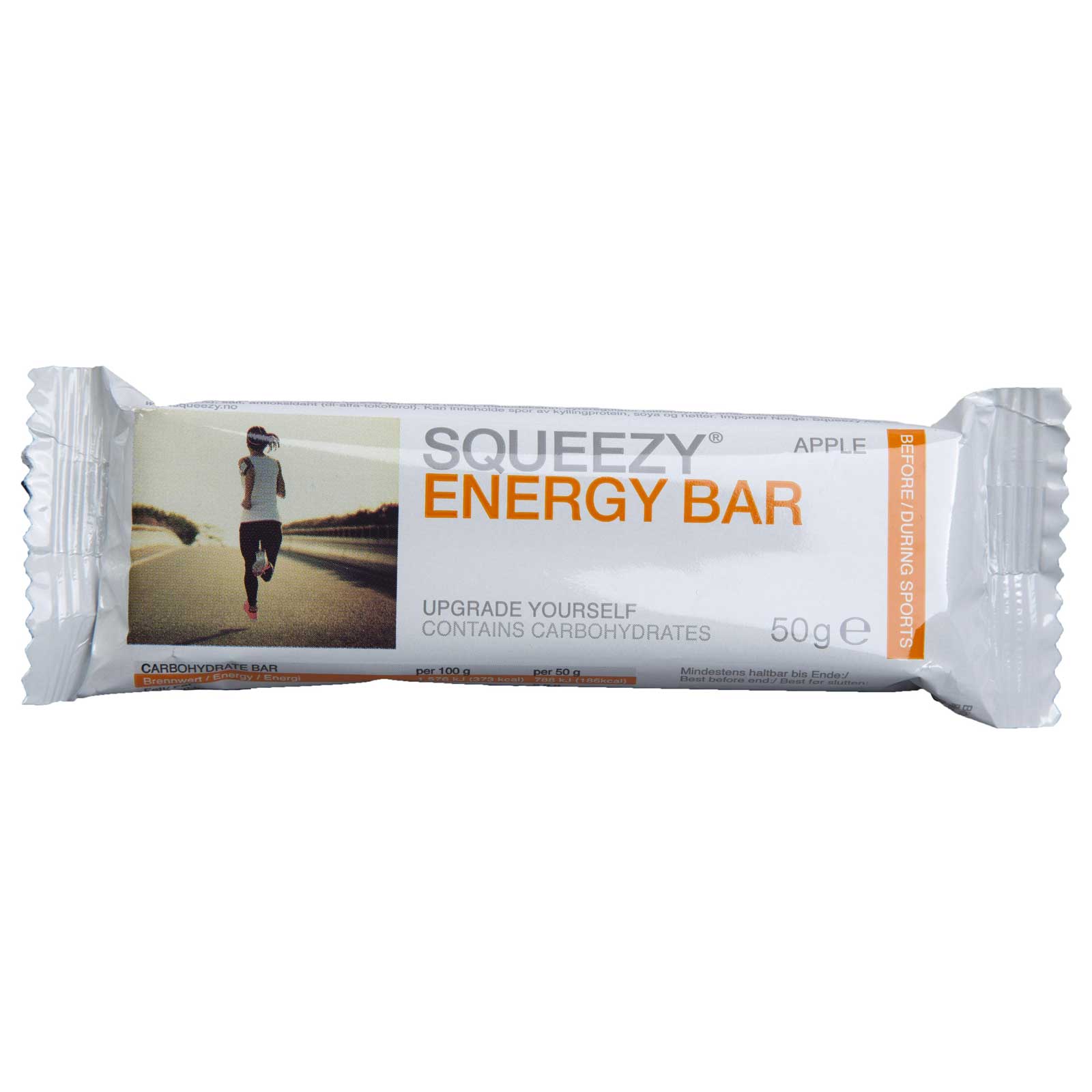 Productfoto van Squeezy Energy Bar with Carbohydrates - 50g