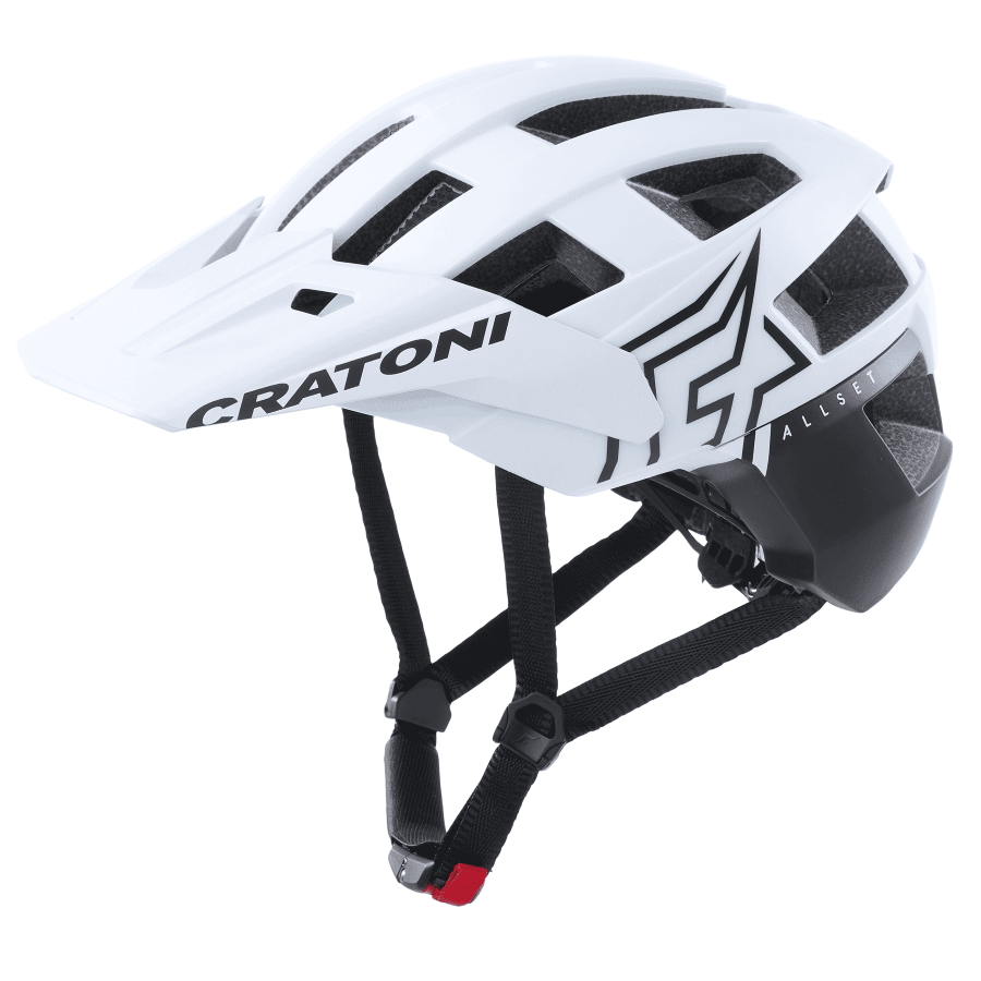 Image of CRATONI AllSet Pro Helmet - white-black matt