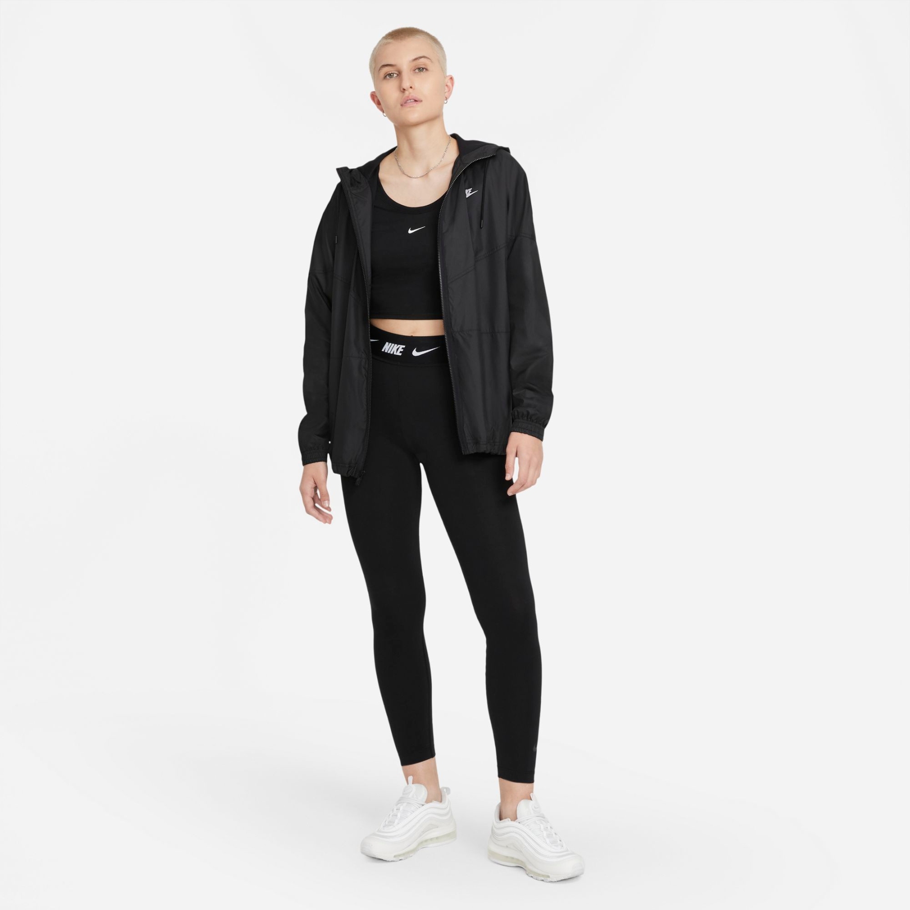 Nike Mallas Mujer - Sportswear Club - black/dark smoke grey DM4651-010