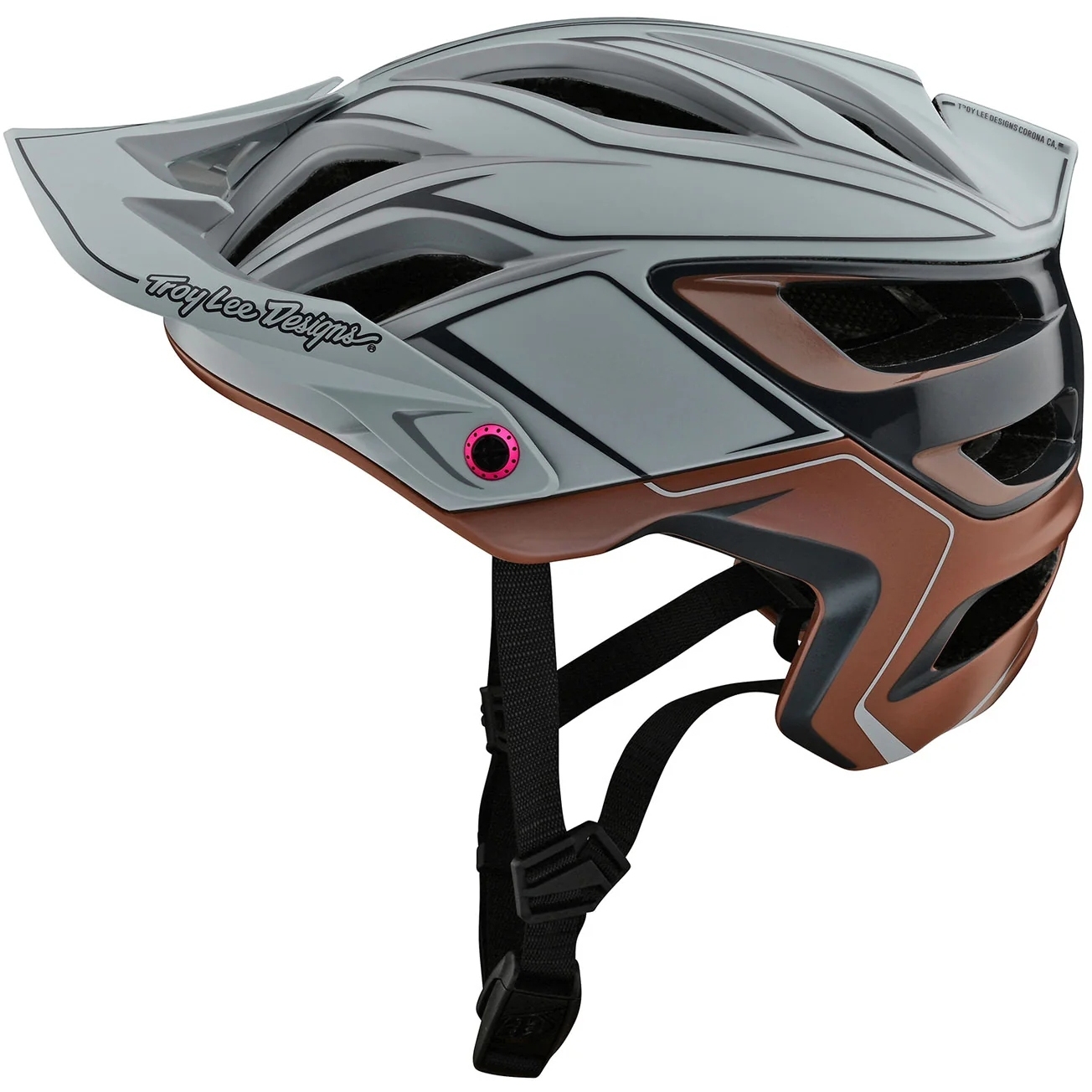Image of Troy Lee Designs A3 MIPS Helmet - Pin Oak