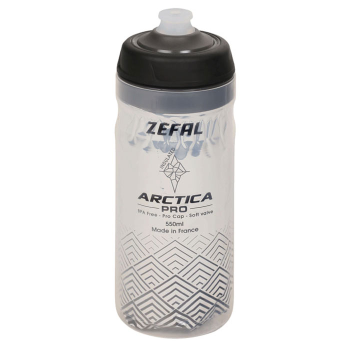 Produktbild von Zéfal Arctica Pro 55 Trinkflasche 550ml - silver black