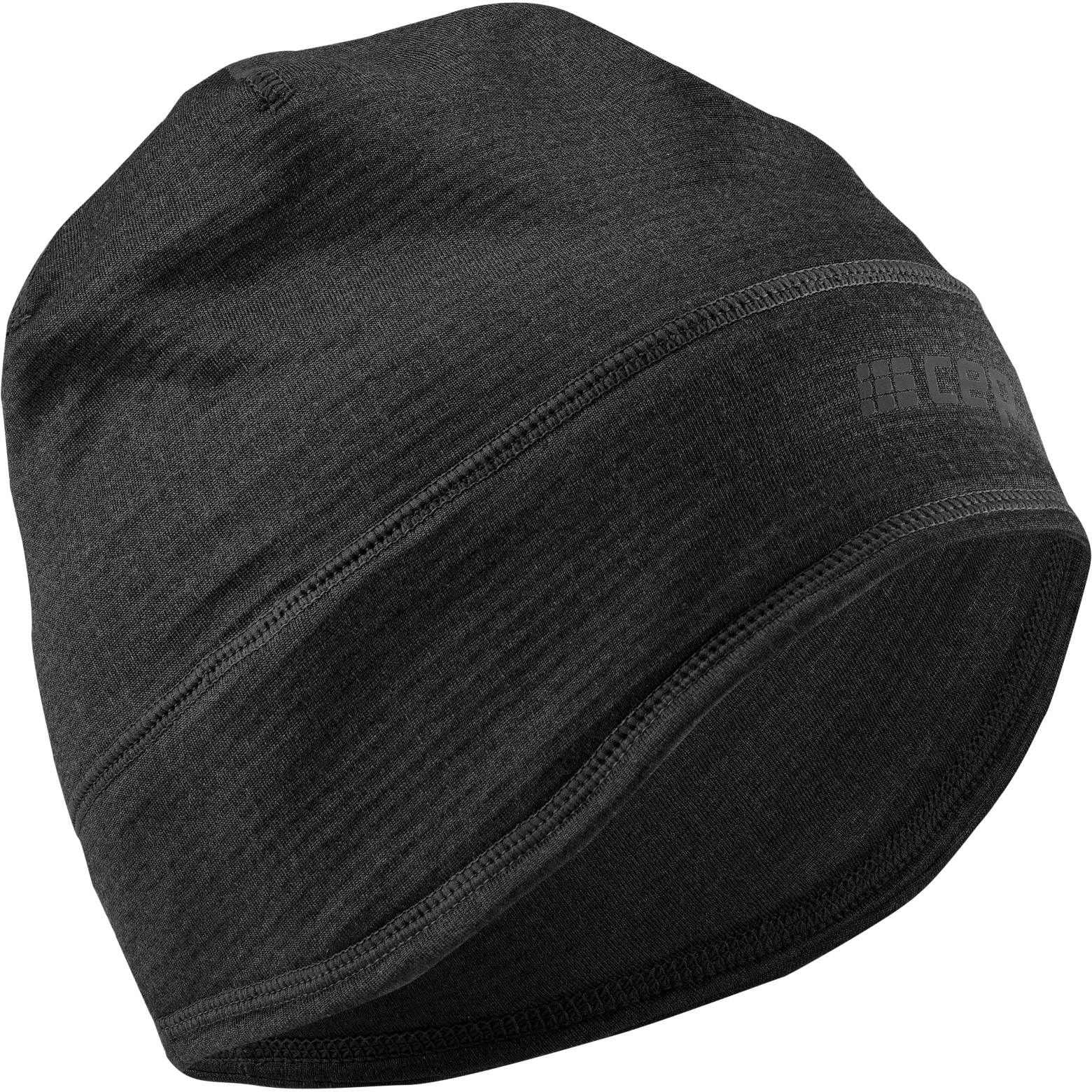 SEALSKINZ Bacton Unisex waterdichte koud weer roll manchet beanie muts, Zwart, L-XL