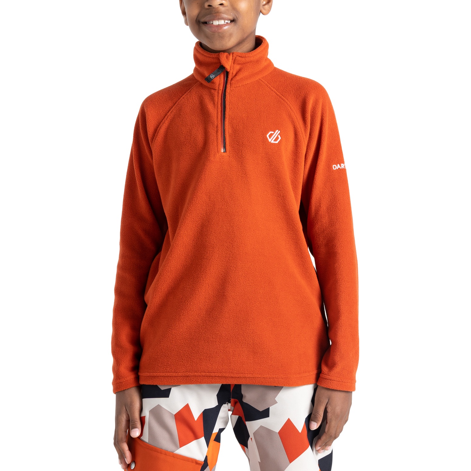 Picture of Dare 2b Freehand Fleece Pullover Kids - W50 Rooibos Tea