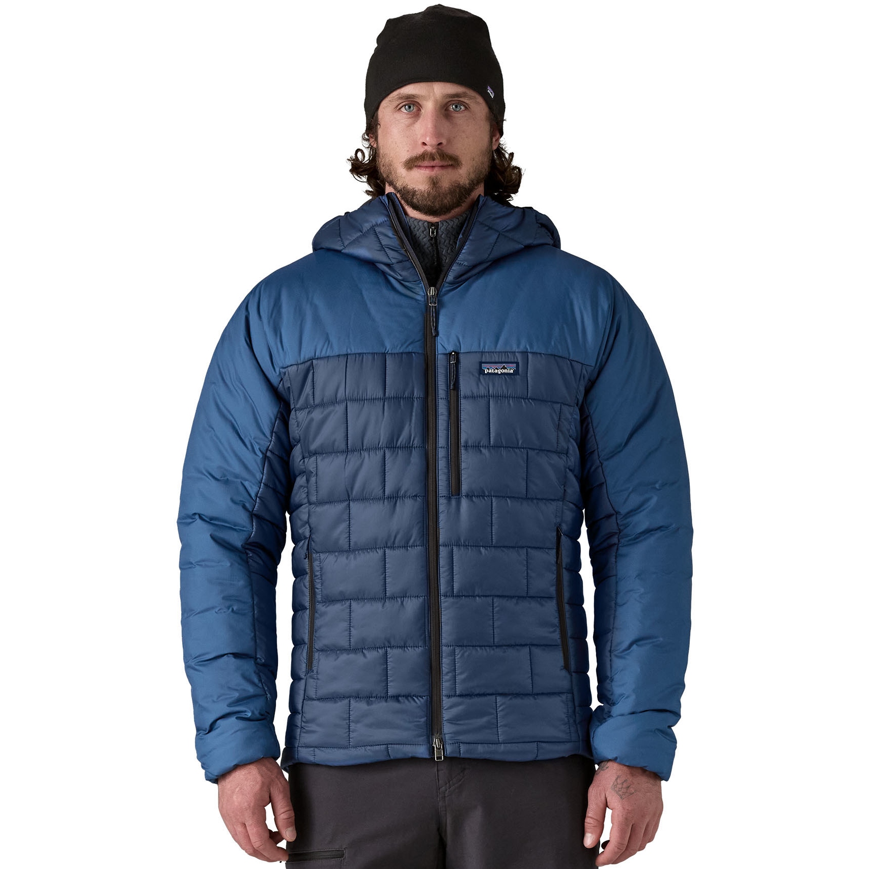 Patagonia Hi-Loft Nano Puff Hoody Men - Clement Blue | BIKE24