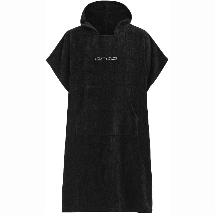 Picture of Orca Cotton Poncho - black