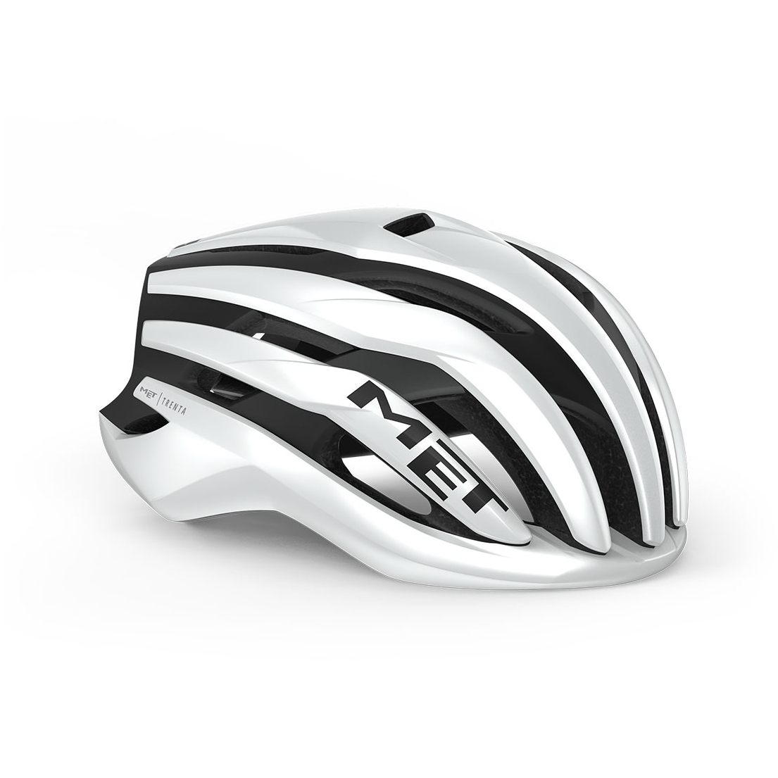 Picture of MET Trenta MIPS Helmet - white/black matt glossy