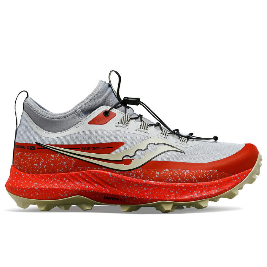 Picture of Saucony Peregrine 13 ST Running Shoes Men - cload/paprika