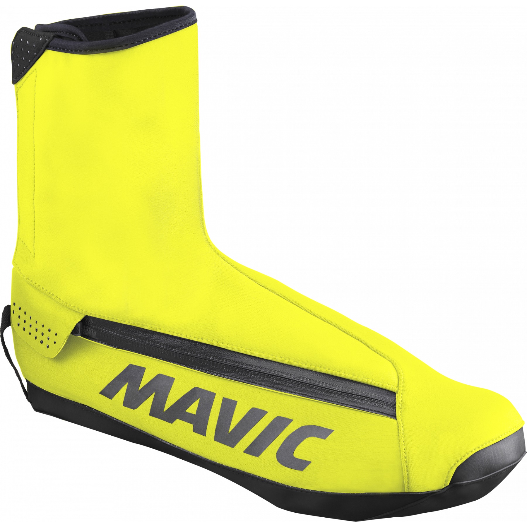 Image of Mavic Essential Thermo Road Shoe Cover - safety yellow