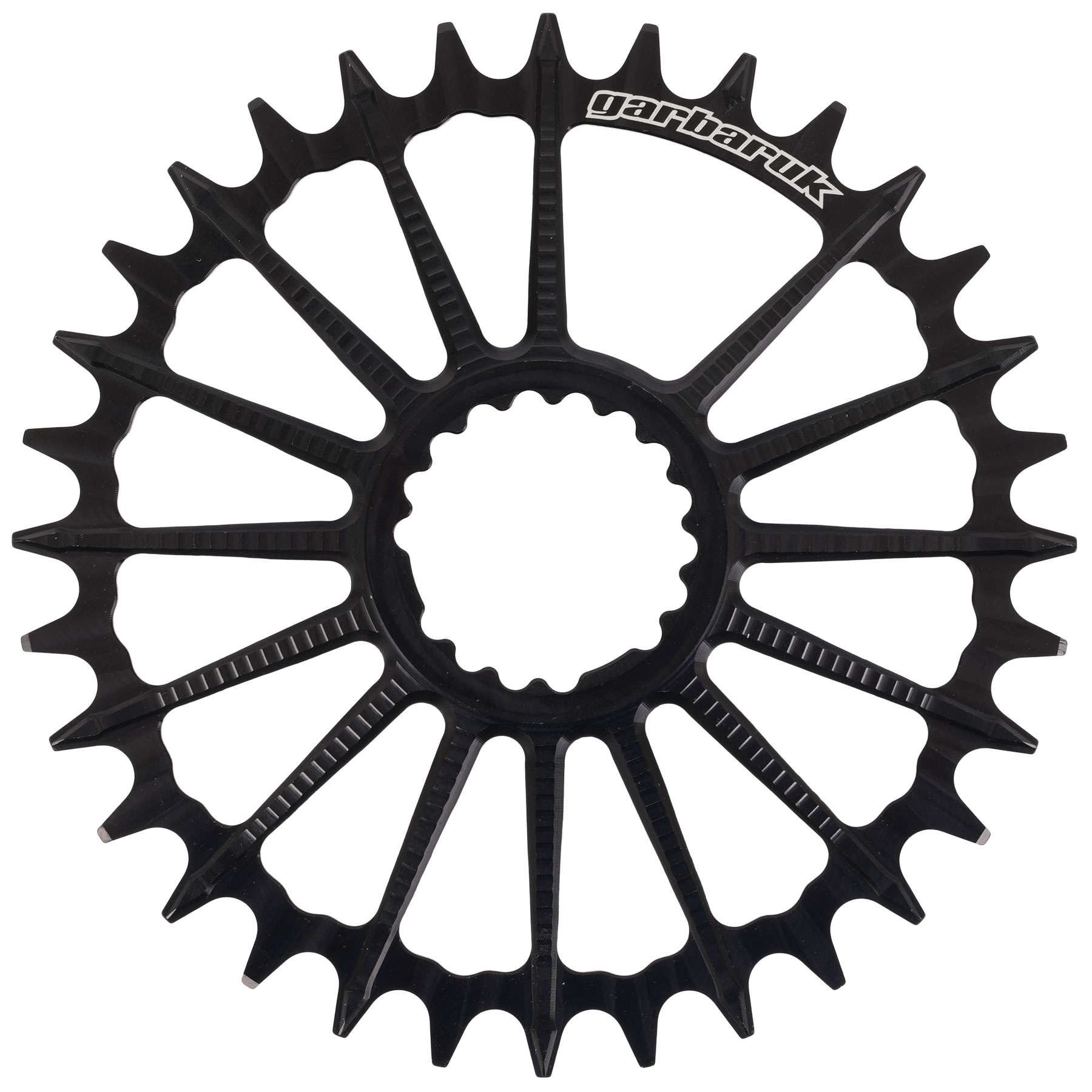 Produktbild von Garbaruk MTB Kettenblatt | Rund | Cannondale/Garbaruk Direct Mount | Boost - schwarz