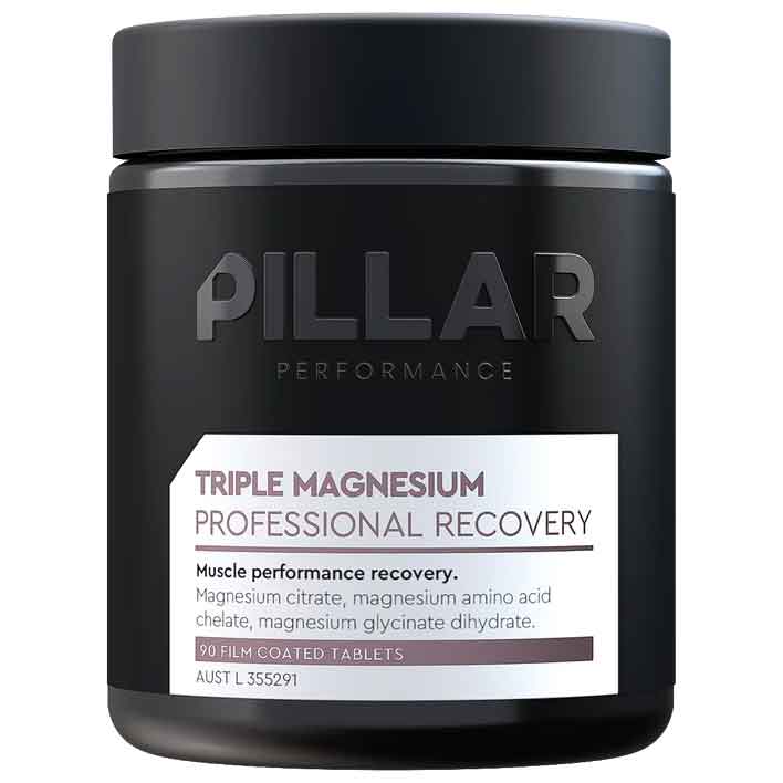 Immagine prodotto da PILLAR Performance Integratore Alimentare - Performance Triple Magnesium - 90 compresse