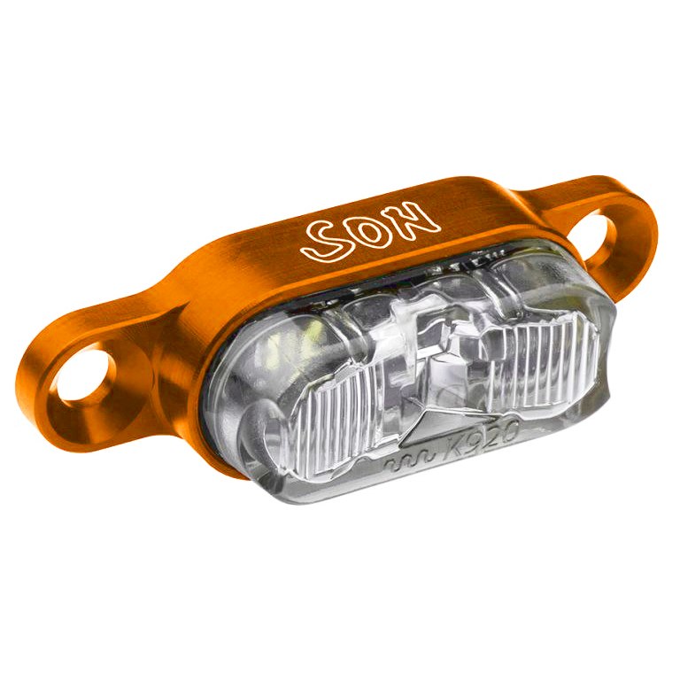 Image of SON Rear Light for Carrier Mounting - orange