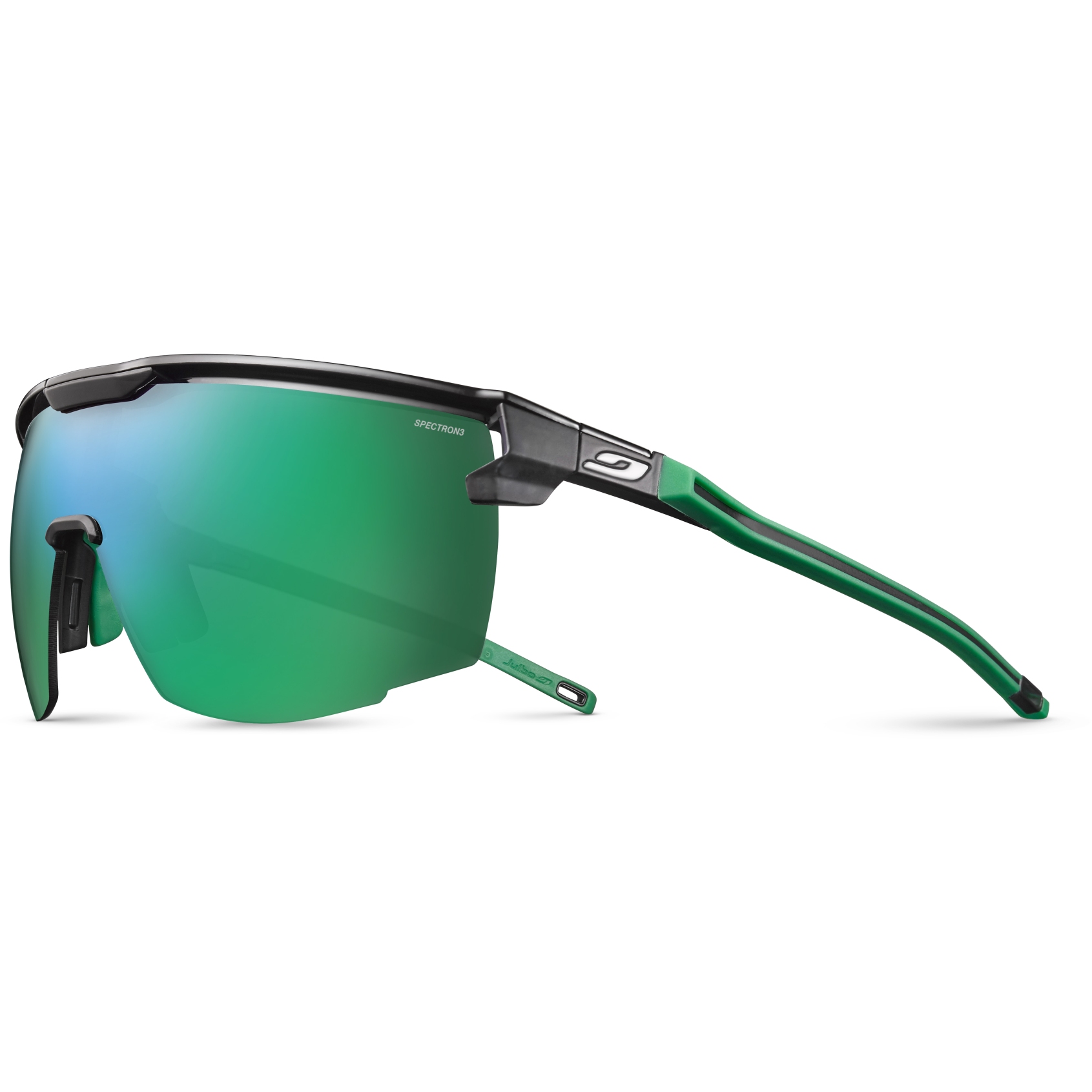 Picture of Julbo Ultimate Spectron 3 Sunglasses - glossy black/green