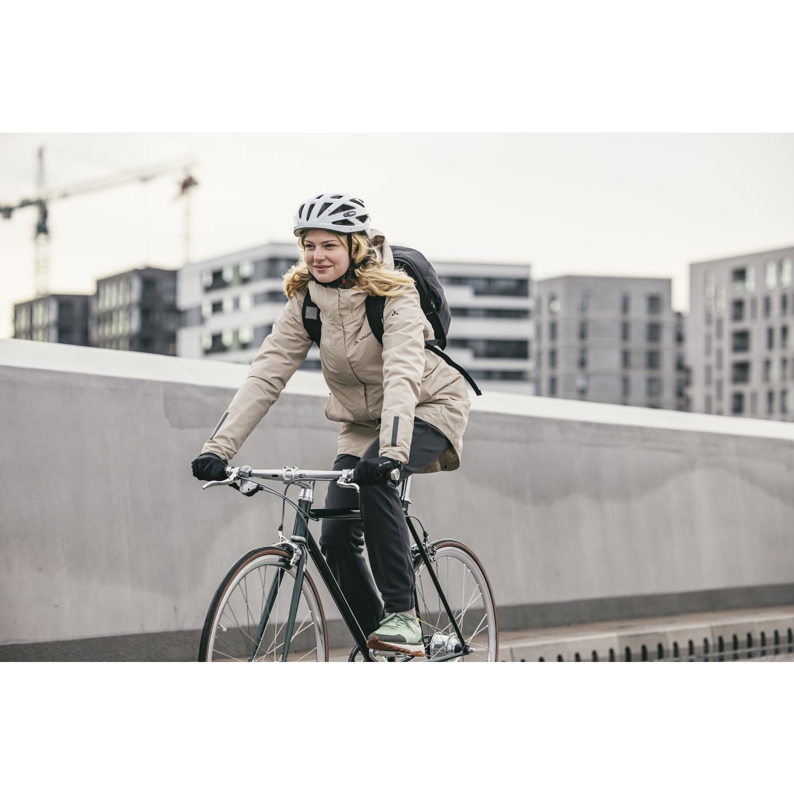 Vaude Cyclist II Wattierter Parka Damen - cedar wood | BIKE24
