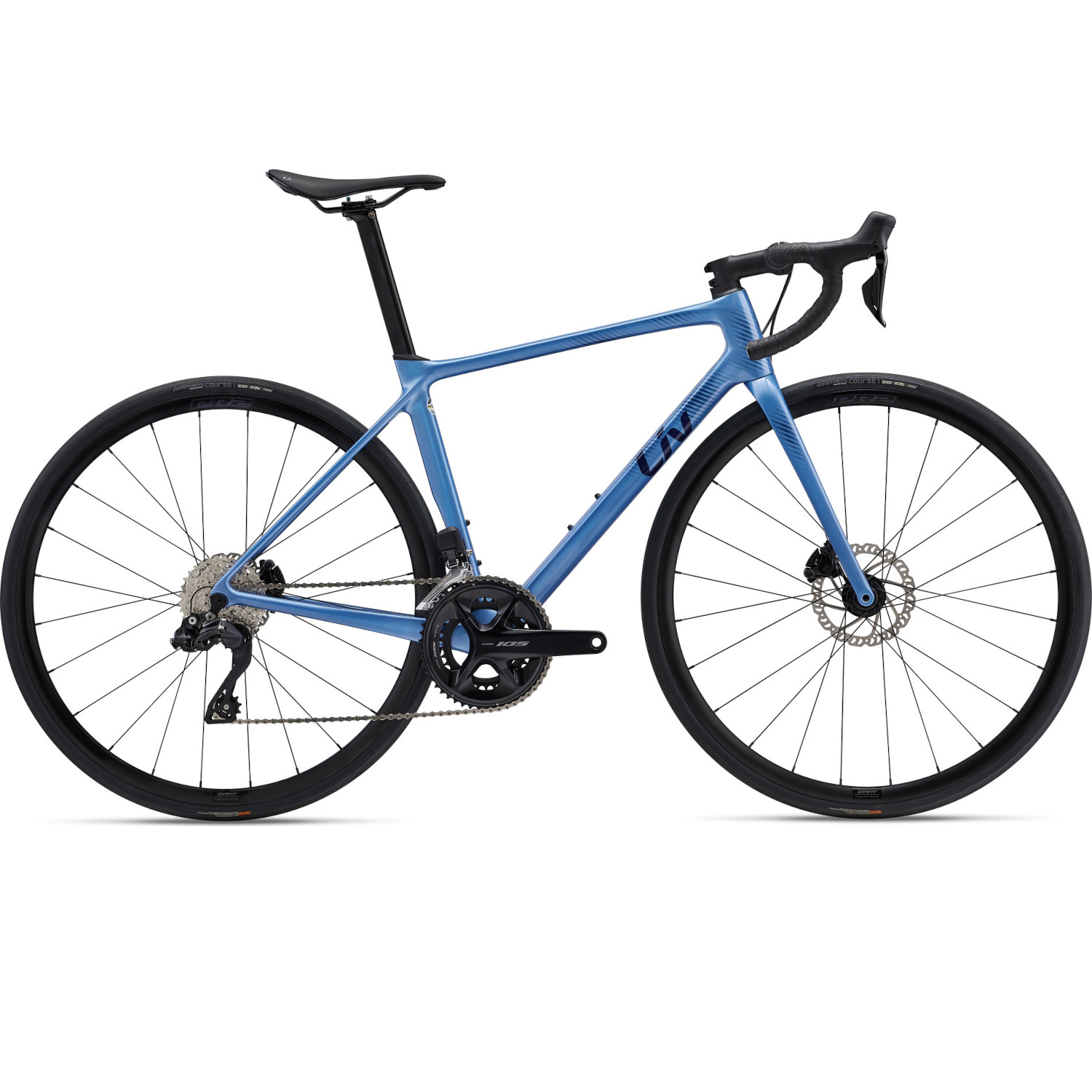 Picture of Liv LANGMA ADVANCED 1 - Shimano 105 Women Road Bike - 2023 - estoril blue