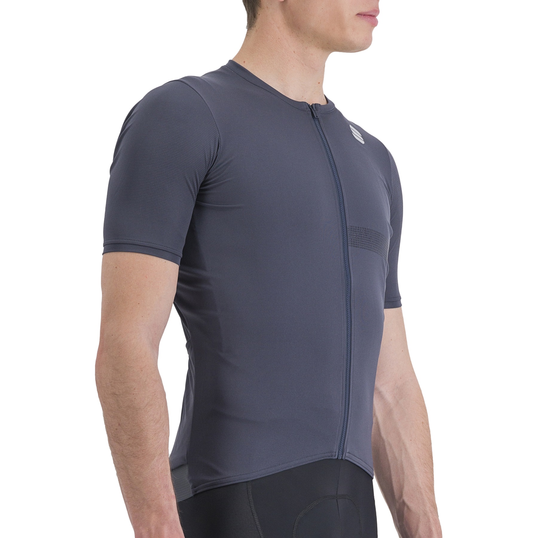 Picture of Sportful Matchy Short Sleeve Bike Jersey - 456 Galaxy Blue