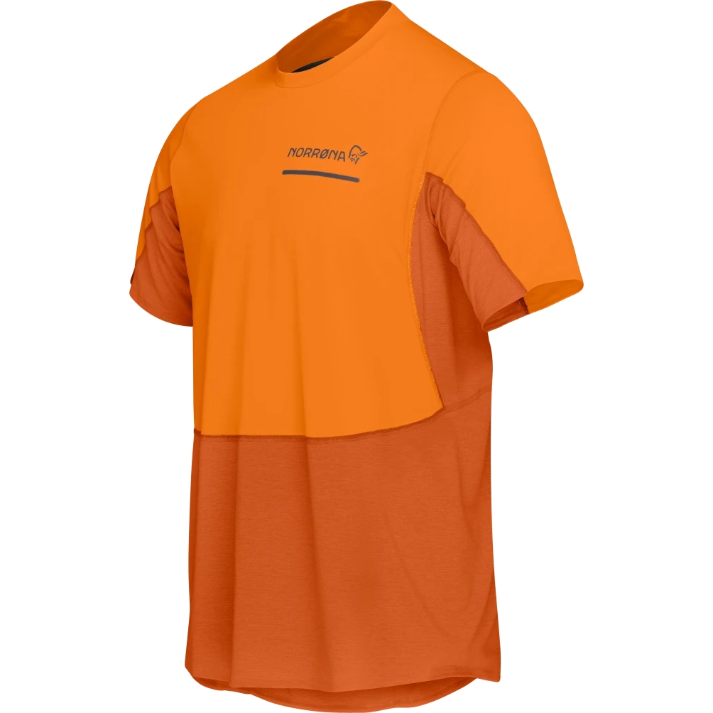 Norrona senja equaliser lightweight T-shirt Men - Exuberance | BIKE24