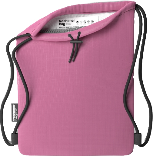 Produktbild von SmellWell Freshener Bag XL - Anti-Odor Turnbeutel - 20L - pink