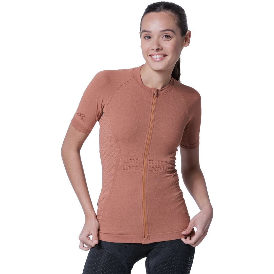 Productfoto van X-Bionic Xceed Ride Fietstrui Dames - dusty rose/dark dusty rose