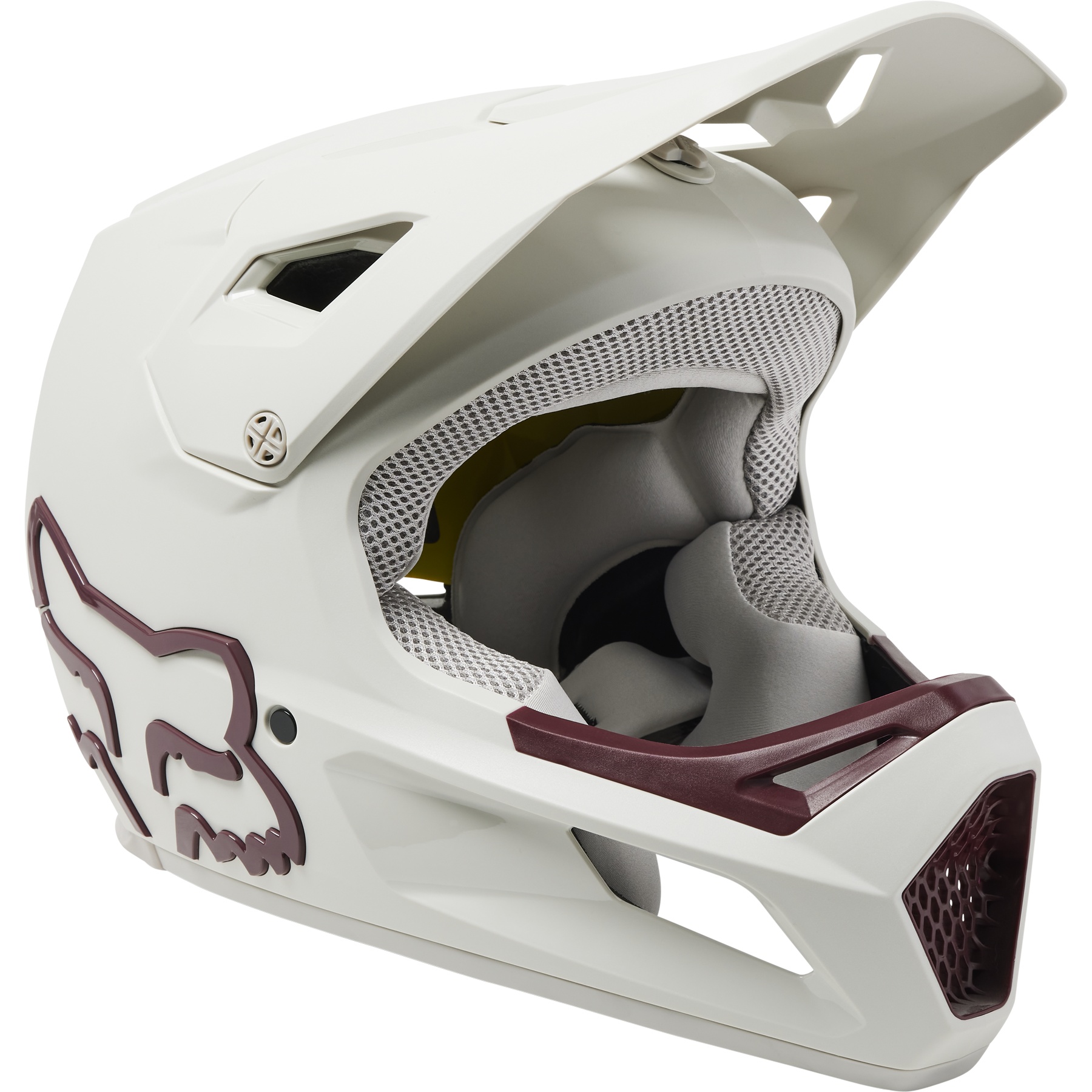 Image of FOX Rampage Full Face Helmet Youth - vintage white