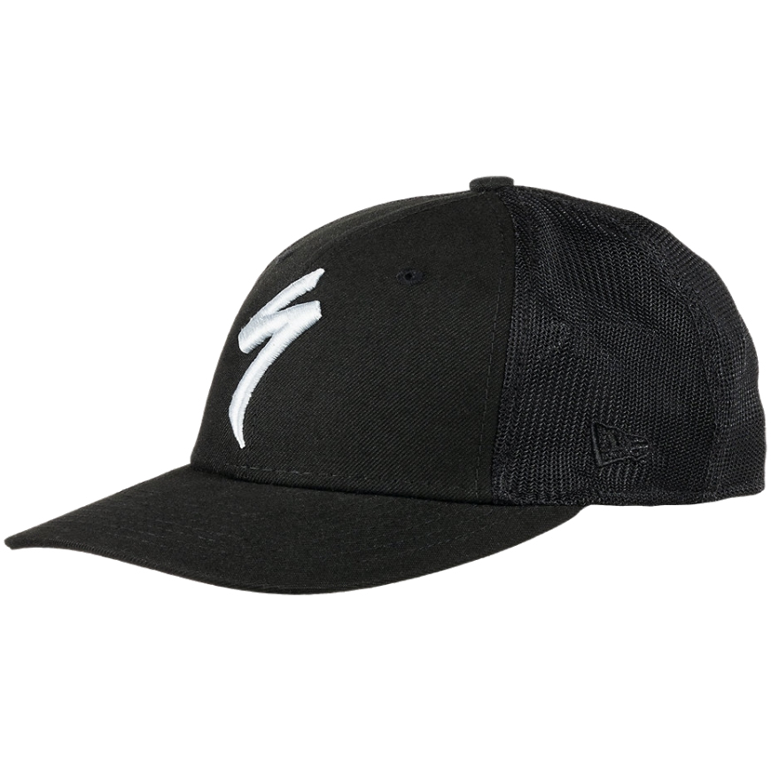 Picture of Specialized New Era S-Logo Trucker Hat - black/dove grey