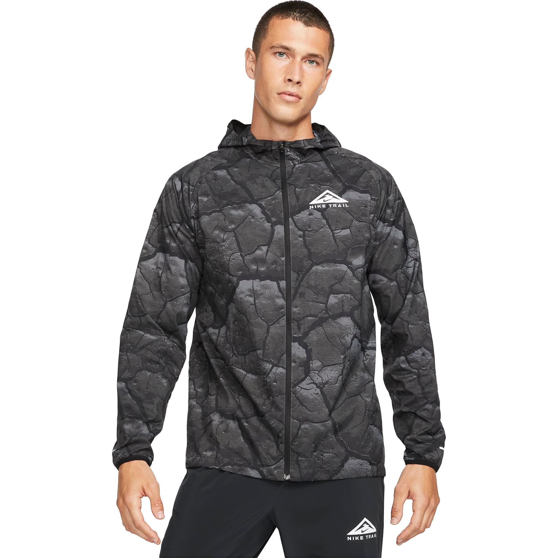 Picture of Nike Aireez Men&#039;s Trail Jacket - medium ash/black/white DX6885-254
