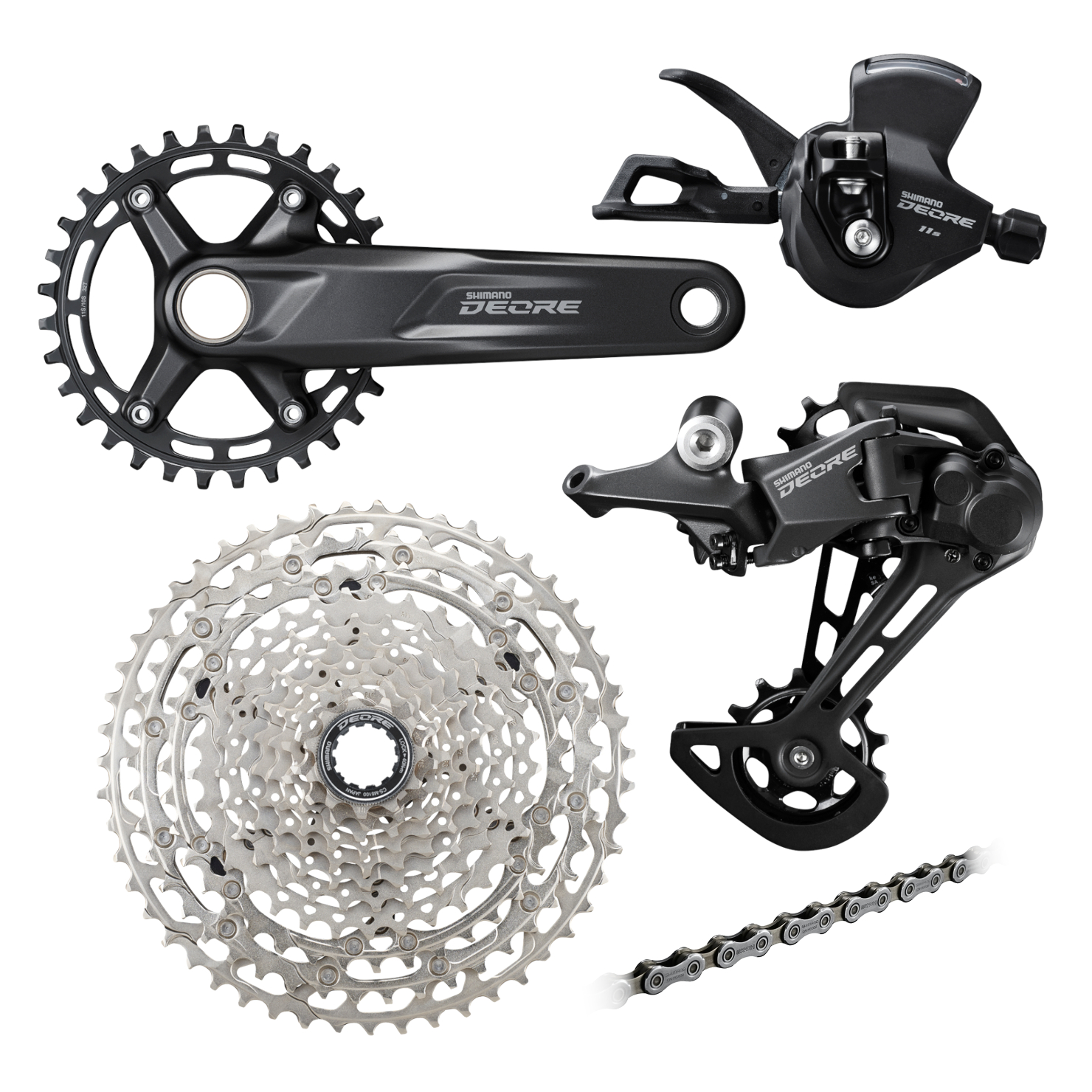 Picture of Shimano Deore M5100 Groupset 1x11-speed