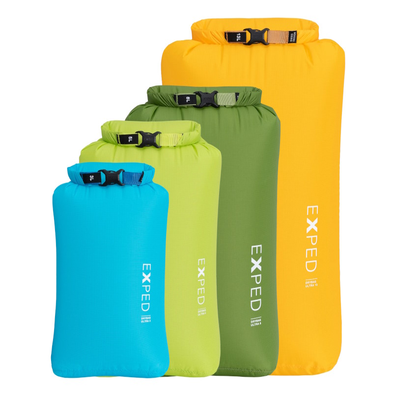 Produktbild von Exped Drybag Ultra Packsack - Set (3 5 8 13 L)
