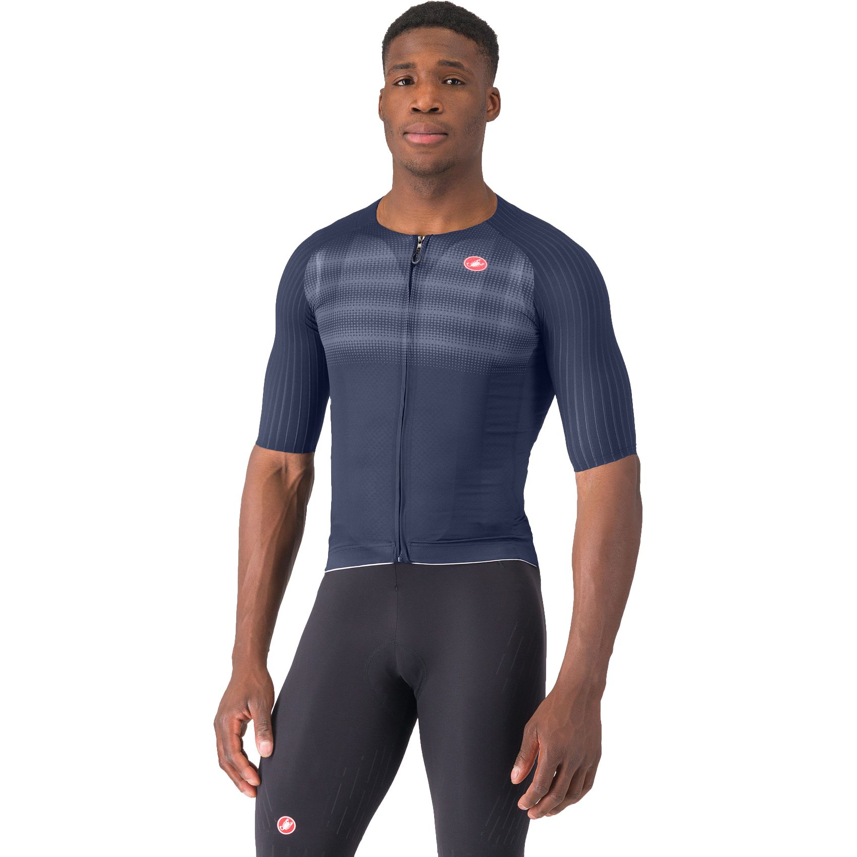 Picture of Castelli Aero Race 8S Jersey Men - belgian blue 424