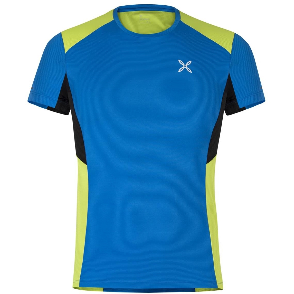Picture of Montura Crossover T-Shirt Men - sky blue/lime green 2647
