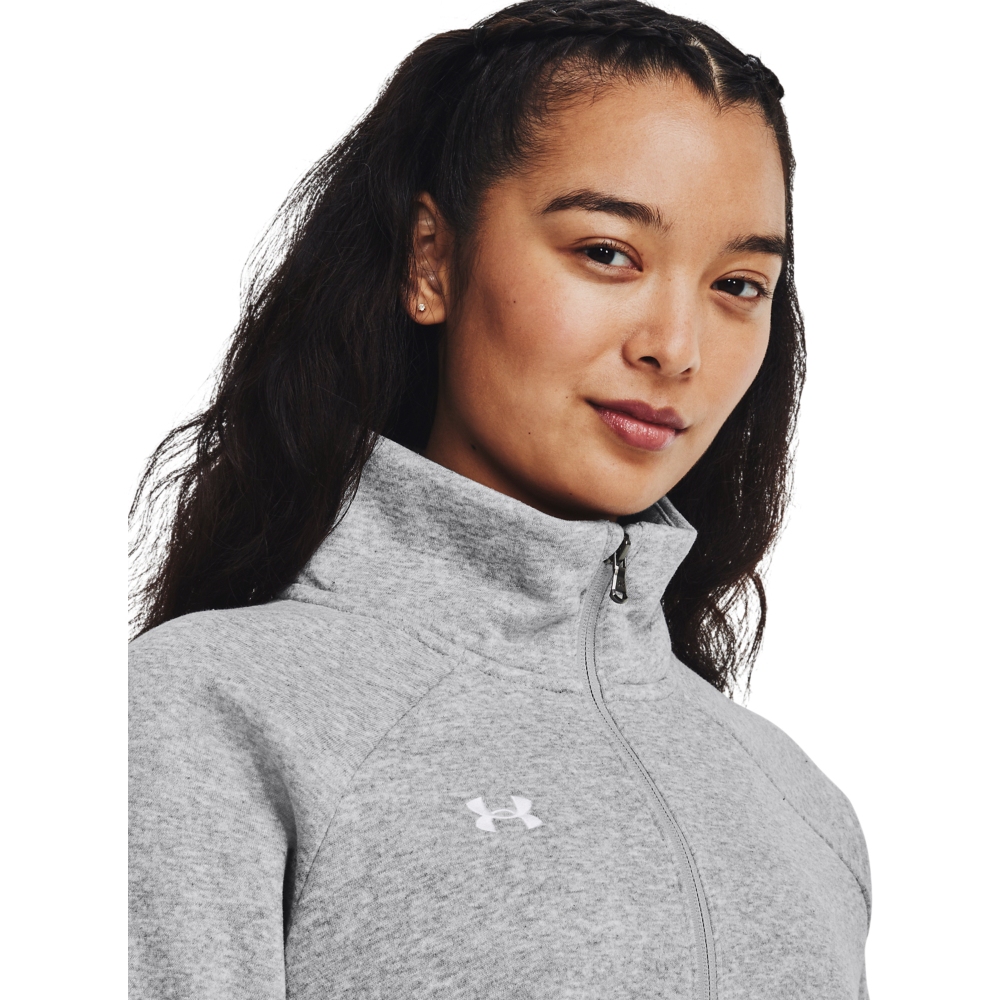 Under Armour UA Rival Fleece ½ Zip Sweater Women - Mod Gray Light