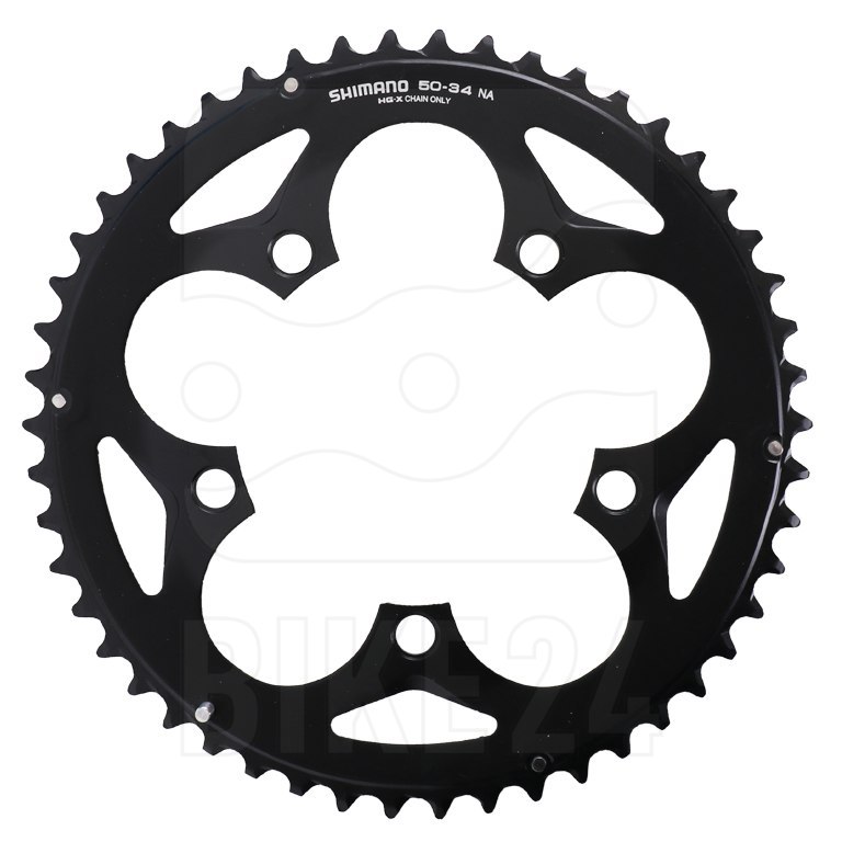 Picture of Shimano Chainring for FC-RS400 - 2x10-speed - black