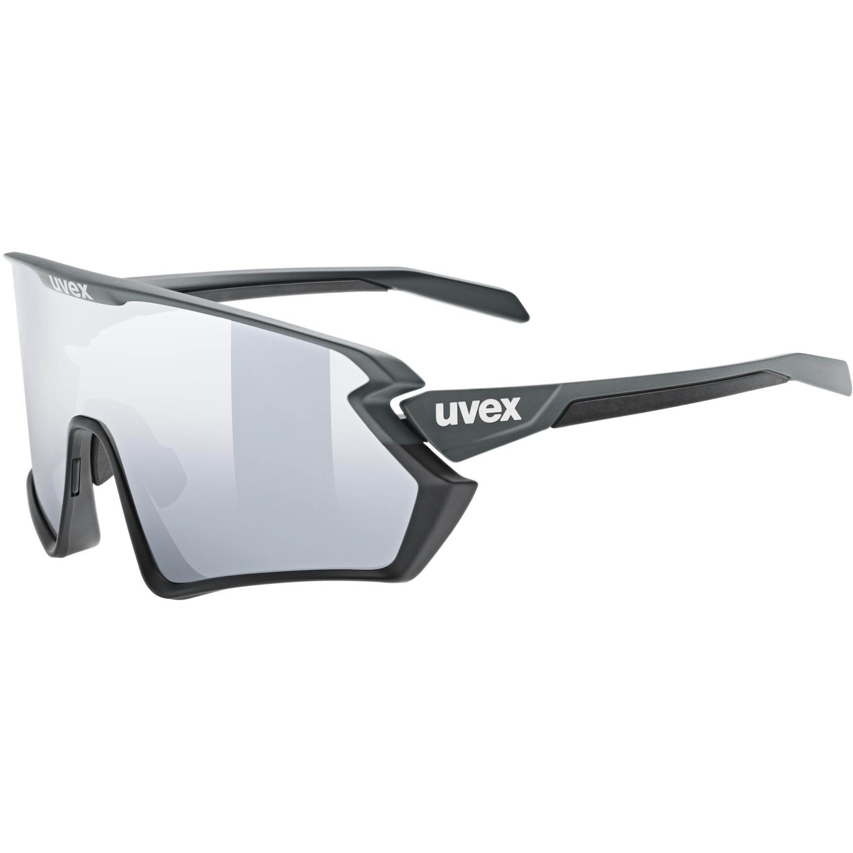 Picture of Uvex sportstyle 231 2.0 Glasses - black-grey matt/supravision mirror silver