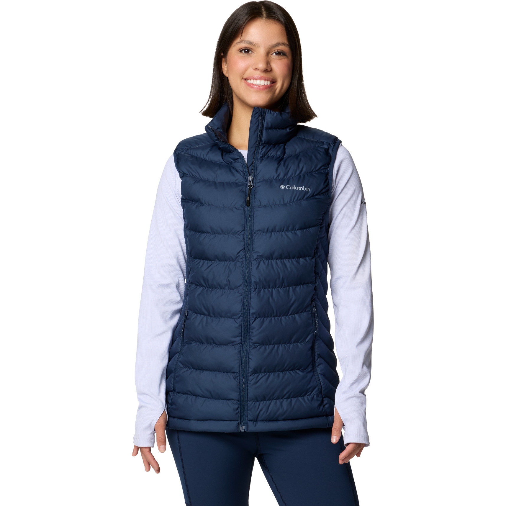 Produktbild von Columbia Powder Lite II Weste Damen - Collegiate Navy