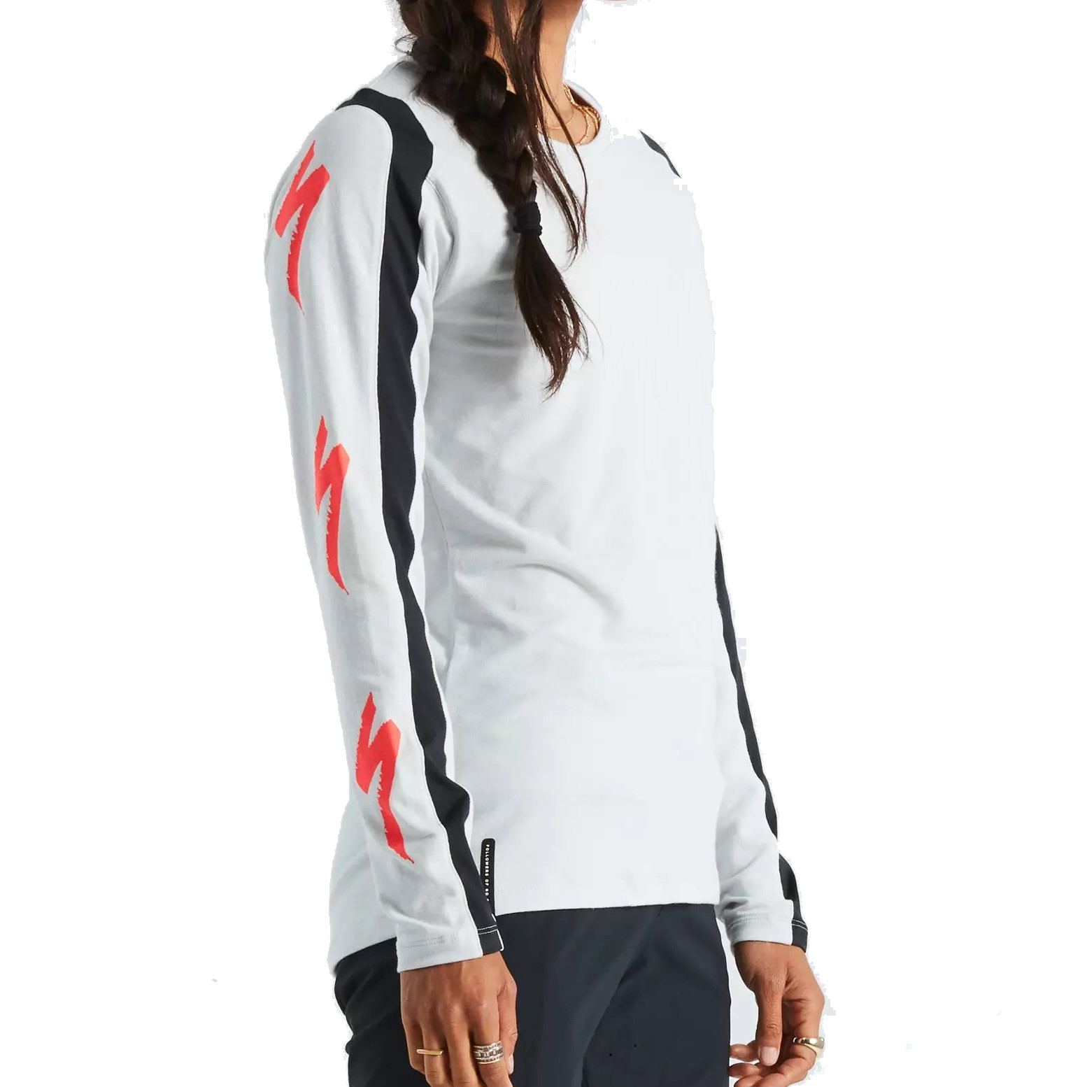 Picture of Specialized Trail Long Sleeve Jersey Women - dove grey
