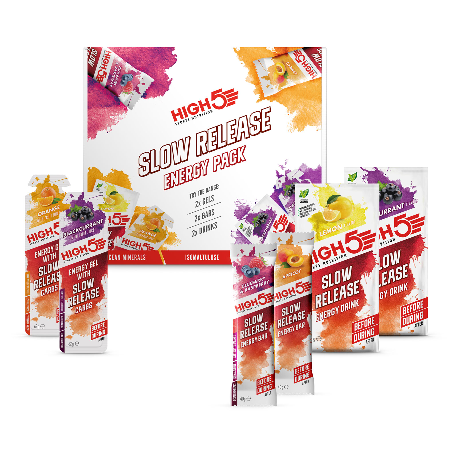 Picture of High5 Slow Release Energy Pack - Drinks / Gels / Bars