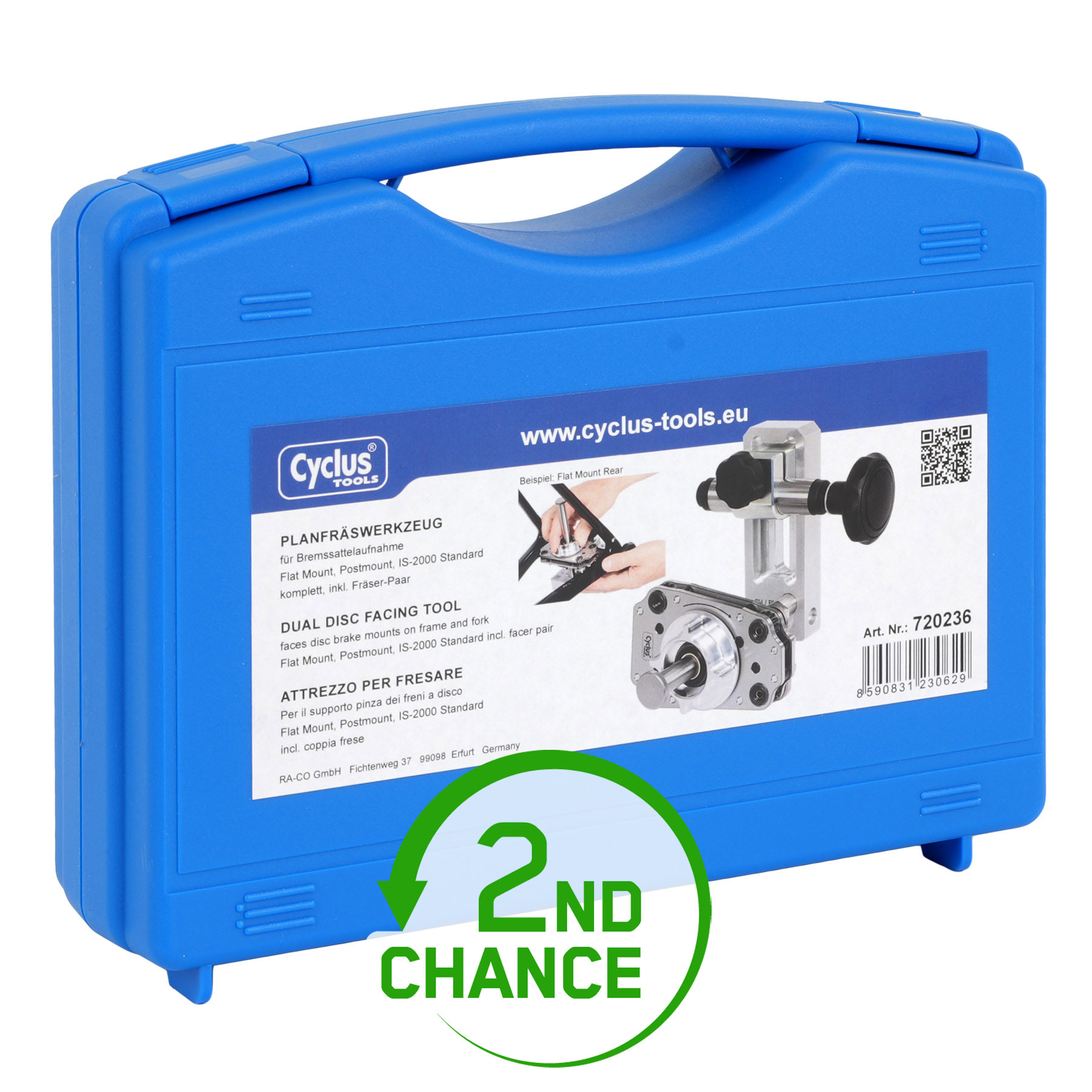 Bild von Cyclus Tools Planfräswerkzeug für Bremssattelaufnahme IS2000 - Flatmount & Postmount - B-Ware