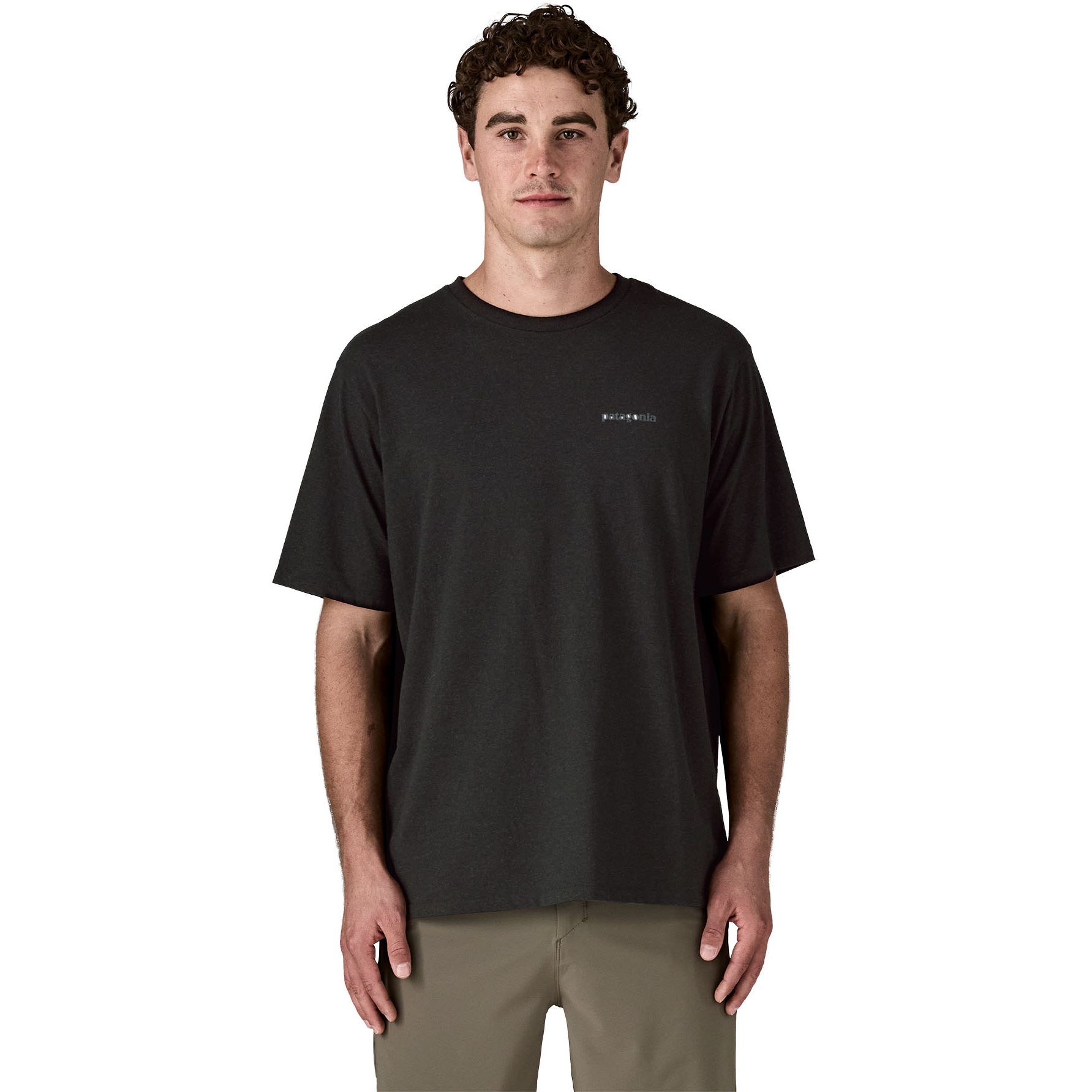 Patagonia Flying Fish Responsibili-Tee Men - Ink Black | BIKE24