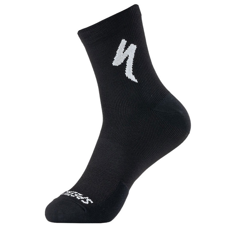 Picture of Specialized Soft Air Road Mid Socks - black/white