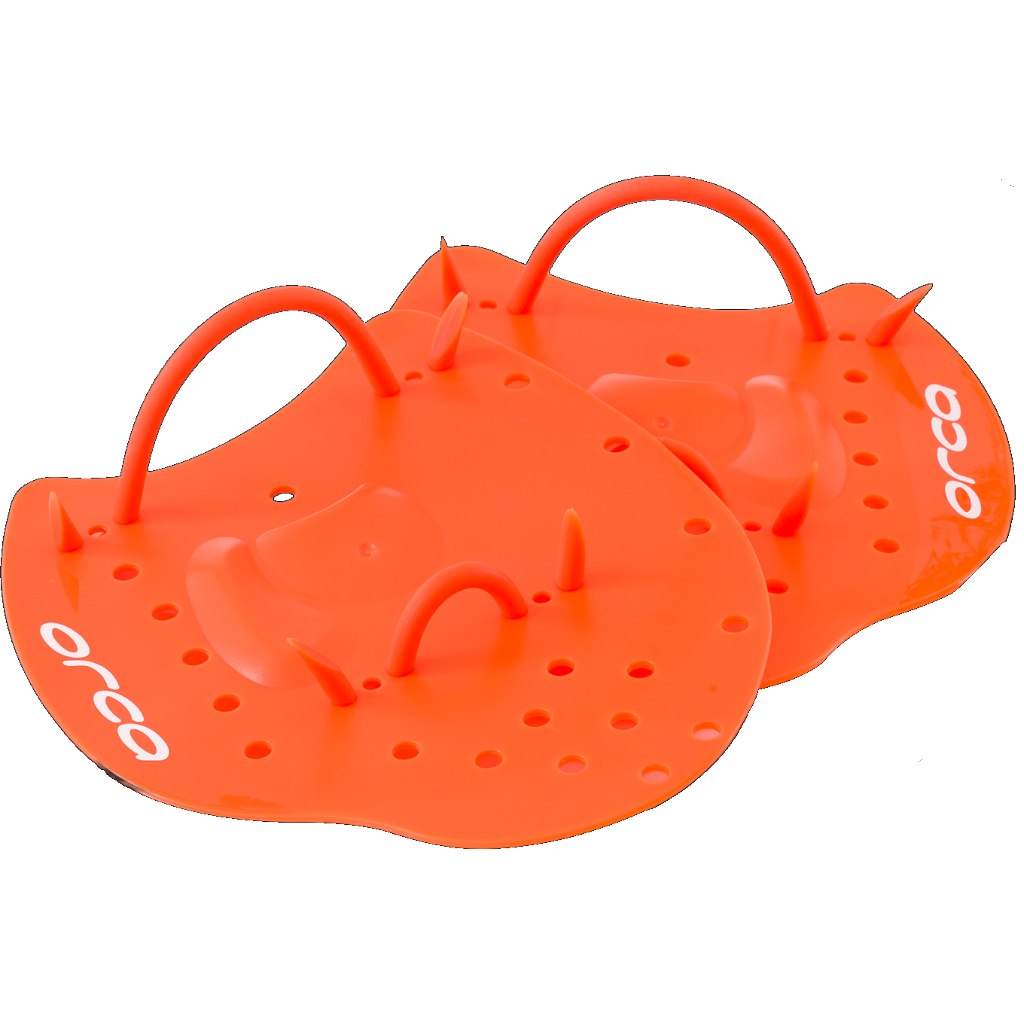Picture of Orca Flat Paddles - high vis orange