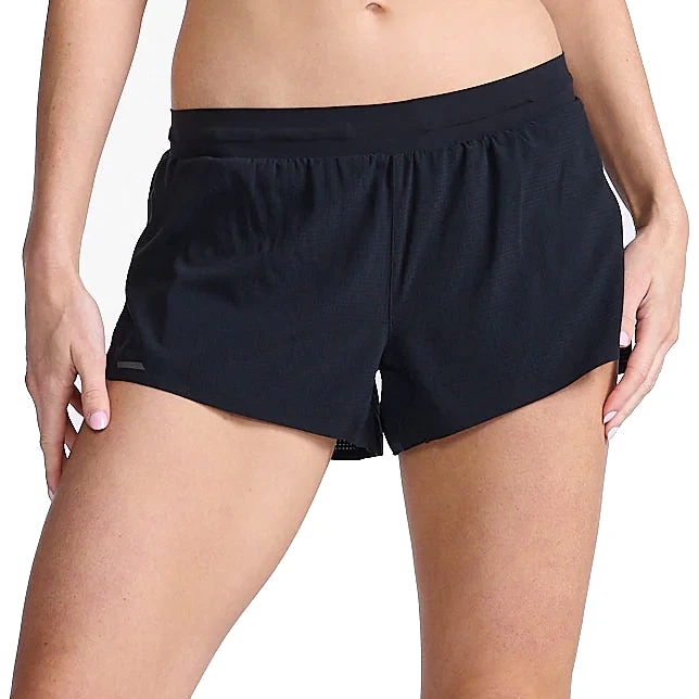 Foto van 2XU Light Speed 3" Shorts Dames - S - black/black reflective
