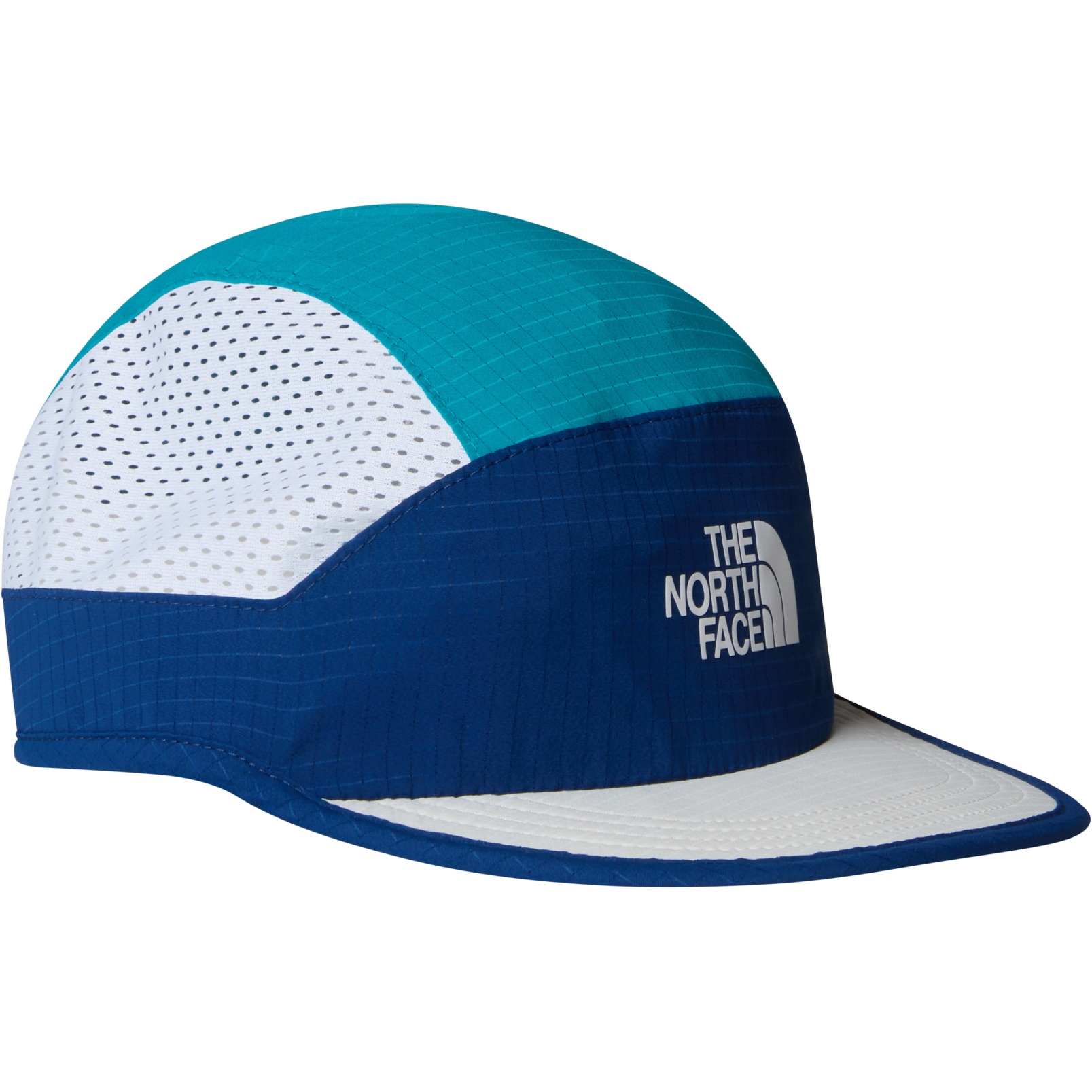 Kuva tuotteesta The North Face Summer LT Run Hat - Deep Teal/Estate Blue/White Dune