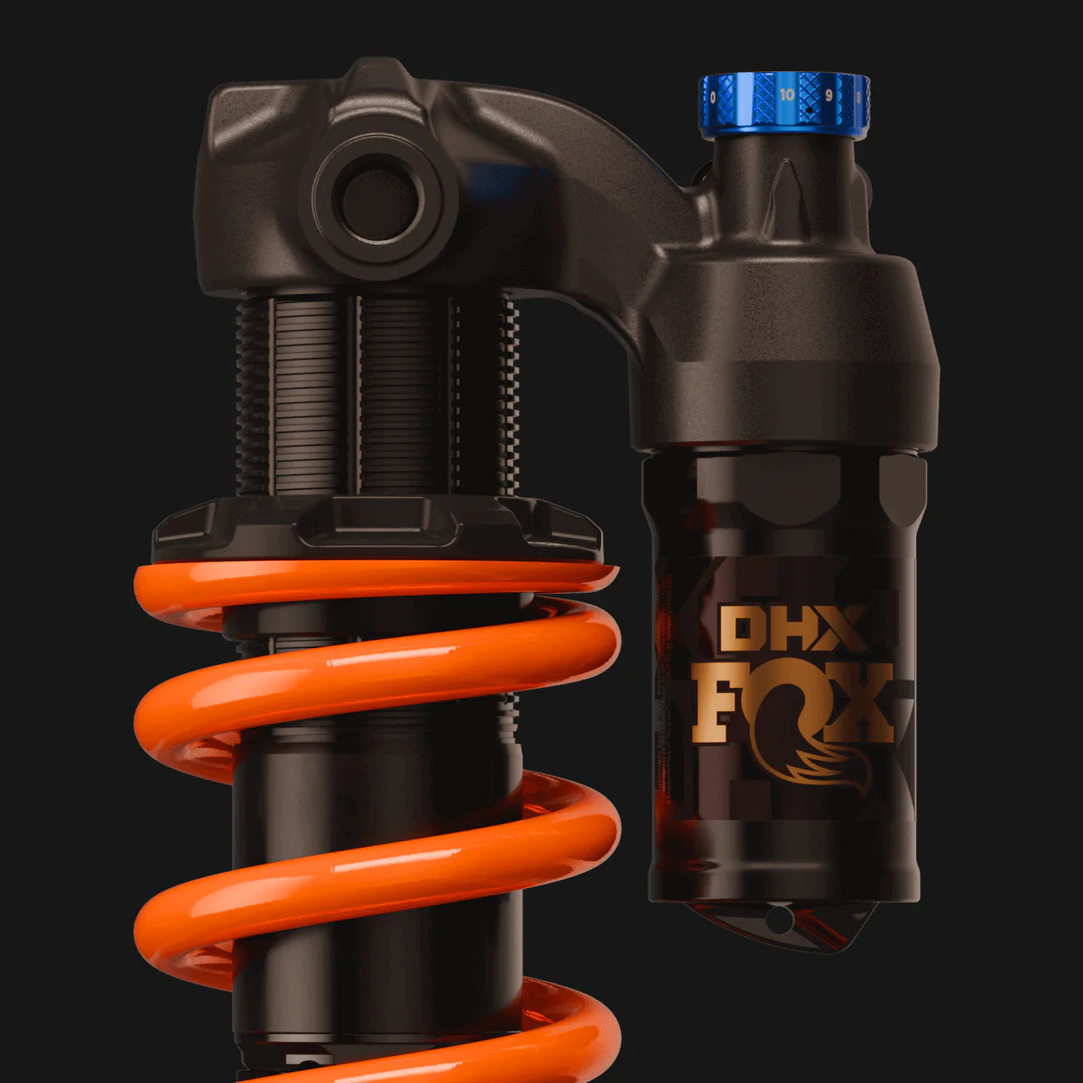 FOX DHX Rear Shock - Factory | Coil | Metric | 2-Position - 205x62