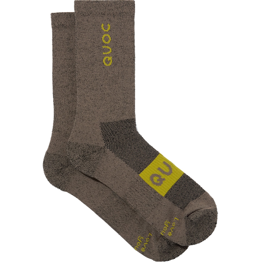 Bild von QUOC All Season Merino Wool Socken - moss