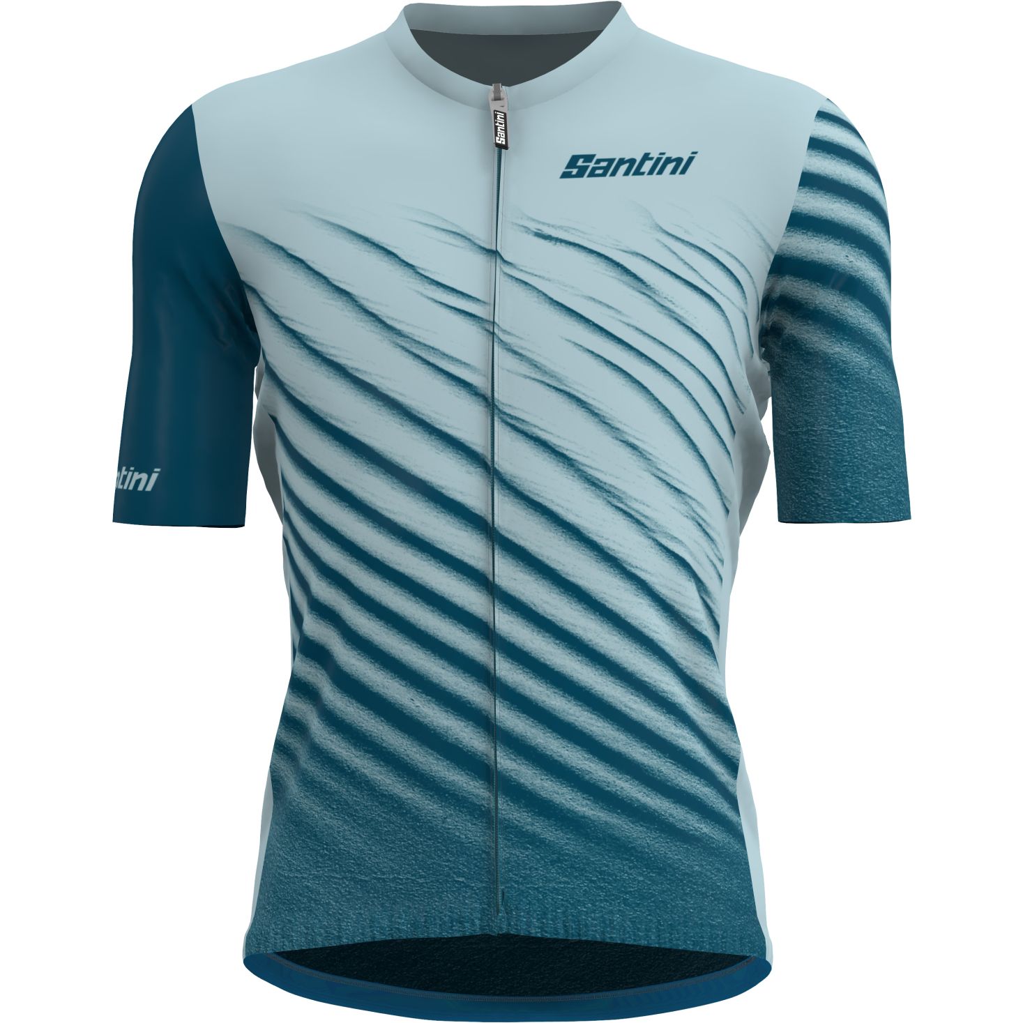 Photo produit de Santini Maillot Manches Courtes Homme - Astro AS94075CASTRO - sky blue AZ
